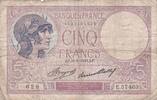 France 5 Francs FRANKREICH - F.03/17 - 5 Francs Lila - 31/08/1933 - E.57463 -