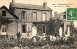   France Komitat 76760 - LINDEBEUF - DAS RATHAUS UND DIE SCHULE 