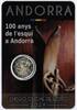 Andorre 2 € commémorative ANDORRA - 2 EURO 2024 – SKI - COINCARD -