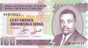 Burundi 100 Francs BURUNDI - PICK 44 - 100 FRANCS - 01/09/2011 -