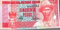 Guinée Bissau 50 Pesos GUINEA BISSAU - PICK 10 - 50 PESOS - 1.3.1990 -