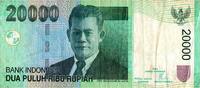 Indonésie 20.000 Rupiah INDONESIEN - PICK 144 e - 20.000 RUPIAH - 2004/2... 2,50 EUR  zzgl. 7,50 EUR Versand