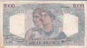 France 1 000 Francs FRANKREICH - F.41/11 - 1000 FRANCS MINERVA UND HERKULES - 21/02/1946 - G.207 -