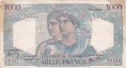 France 1 000 Francs FRANKREICH - F.41/11 - 1000 FRANCS MINERVA UND HERKULES - 21/02/1946 - Y.211 -