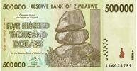 Zimbabwe 500.000 dollars SIMBABWE – PICK 76 a - 500.000 DOLLARS - 05/11/2008 -