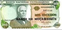 Mozambique 1.000 Escudos MOZAMBIQUE - PICK 119 - 1000 ESCUDOS 23/05/1972 -