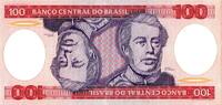 Brésil 100 Cruzeiros BRASILIEN - PICK 198 a - 100 CRUZEIROS - (1981) - SIGN 20 -