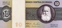 Brésil 10 Cruzeiros BRASILIEN - PICK 193 e - 10 CRUZEIROS 1980 -