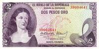 Colombie 2 Pesos KOLUMBIEN – PICK 413 a - 2 PESOS ORO - 01/01/1973 -