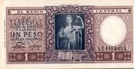 Argentine 1 Peso ARGENTINIEN - PICK 260 b - 1 Peso - Undatiert (1952-55) - SERIE A -