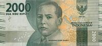 Indonésie 2 000 Rupiah INDONESIEN - PICK 155 - 2.000 RUPIAH - 2016 -