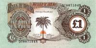 Biafra 1 Pound BIAFRA - PICK 5 - 1 POUND - UNDATIERT - 1968/69 -