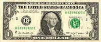 Etats-Unis 1 Dollar VEREINIGTE STAATEN VON AMERIKA - PICK 530 - 1 DOLLAR 2009 - SERIE B -