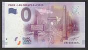 France 0 euro FRANKREICH - Komitat 75 - PARIS - DIE CHAMPS-ÉLYSÉES – 2016-1 -