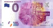 Allemagne 0 euro DEUTSCHLAND - RÜDESHEIM AM RHEIN - 2016-1 - RADARNUMMER 7117 -