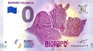 Espagne 0 euro SPANIEN – VALENCIA – BIOPARC – 2018-1 – KLEINE NUMMER 575 -