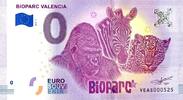 Espagne 0 euro SPANIEN – VALENCIA – BIOPARC – 2018-1 – KLEINE NUMMER 525 -