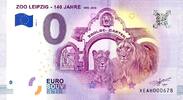 Allemagne 0 euro DEUTSCHLAND - ZOO LEIPZIG - 140 JAHRE - LÖWE - 2018-1 - SONDERNUMMER 678 -