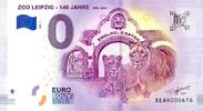 Allemagne 0 euro DEUTSCHLAND - ZOO LEIPZIG - 140 JAHRE - LÖWE - 2018-1 - SONDERNUMMER 676 -