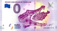 France 0 euro FRANKREICH - Komitat FRANCE - 37400 - LUSSAULT-SUR-LOIRE - GRAND AQUARIUM DE TOURAINE - 2018-1- NUMMER 1515 -