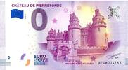 France 0 euro FRANKREICH - Komitat 60350 - PIERREFONDS - SCHLOSS - 2018-1 -