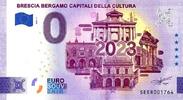 Italie 0 euro ITALIEN - BRESCIA - BERGAMO - KULTURHAUPTSTADT - 2023-1 -