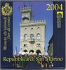 Saint-Marin SAN MARINO - COFFRET EURO BRILLANT UNIVERSEL 2004 - 9 PIECES (8.88 euros) - gebraucht -