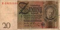 Allemagne 20 REICHSMARK DEUTSCHLAND - PICK 181 a - 20 REICHMARK - 22/01/1929 -