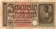 Allemagne 20 REICHSMARK DEUTSCHLAND - PICK R139 a - 20 REICHSMARK - 1940-45 -