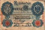Allemagne 20 Mark DEUTSCHLAND - PICK 46 b - 20 MARK - 19/02/1914 -