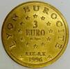 France 3 Euro FRANKREICH - 69 - RHÔNE - LYON - EURO VON STADT - 3 EURO 1996 - 100 JAHRE FOURVIERE -