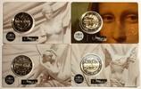 France 2 € commémorative FRANKREICH - SERIE VON 4 X 2 EURO 2025 - LOUVRE - COINCARD -