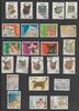 Lot de timbres Set mit 44 Katzenstempeln -