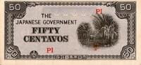 Philippines 50 Centavos PHILIPPINEN - PICK 105 b - 50 CENTAVOS (1942) -