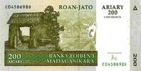 Madagascar 200 Ariary MADAGASCAR - PICK 87 - 200 ARIARY - 2004 -