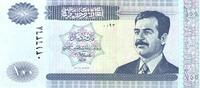 Irak 100 Dinars IRAK - PICK 87 - 100 DINARS 2002 - AH1422 - Sign. 25 -