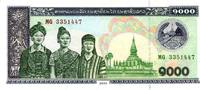 Laos 1.000 Kip LAOS - PICK 32 A b - 1.000 KIP - 2003 -