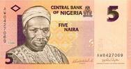 Nigeria 5 NAIRA NIGERIA - PICK 32 a - 5 NAIRA 2006 -