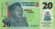 Nigeria 20 Naira NIGERIA - PICK 34 b - 20 NAIRA 2007 -