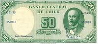 Chili 5 Centisimos CHILE - PICK 126 - 5 CENTESIMOS / 50 PESOS - 1960 -