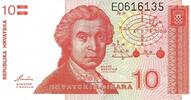 Croatie 10 Dinara KROATIEN- PICK 18 - 10 DINARA - 08.10.1991 -