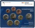 Allemagne DEUTSCHLAND - KURSMÜNZENSATZ EURO 2025 - D - 5.88 EUROS -