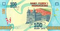 Madagascar 100 Ariary MADAGASCAR - PICK 97 a -100 ARIARY - 2017-2022 -