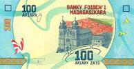 Madagascar 100 Ariary MADAGASCAR - PICK 97 -100 ARIARY - 2017 -