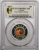 Canada 5 Dollars KANADA - KM 1131 - 5 DOLLAR 2011 - ELISABETH II. - VOLLMOND DER JÄGER - PCGS PR69DCAM -