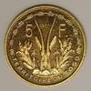 Togo 5 Francs FRANZÖSISCHES WESTAFRIKA - TOGO - 5 FRANC 1956 - ESSAI -