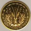 Togo 25 Francs FRANZÖSISCHES WESTAFRIKA - TOGO - KM E8 - 25 FRANC 1956 - ESSAI -