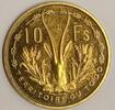 Togo 10 Francs FRANZÖSISCHES WESTAFRIKA - TOGO - KM E7 - 10 FRANC 1956 - ESSAI -