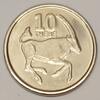 Botswana 10 Thebe BOTSWANA – KM 32 – 10 THEBE 2013 – Südafrikanischer Oryx -