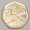 Botswana 5 Thebe BOTSWANA - KM 31 - 5 THEBE 2013 - Red-billed hornbill -